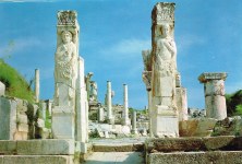 Archeological site Ephesus at the time of Marcus Ampe's 1992 visit