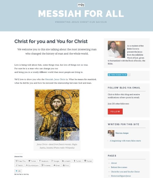 Messiah for all 2015 Feb 11