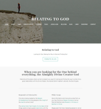 Relating to God (Christadelphian Weebly site) by the opening 2016 March 9